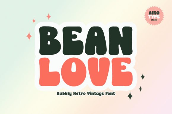 Bean Love Font for Web Design