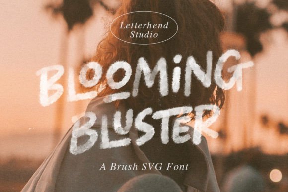 Blooming Bluster: A Stylish Font for Your Business Branding