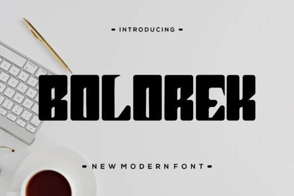 Bolorek: The Modern Display Font That Elevates Campaigns
