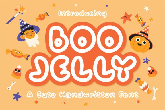 Boo Jelly: A Handwritten Display Font for Thoughtful Typography