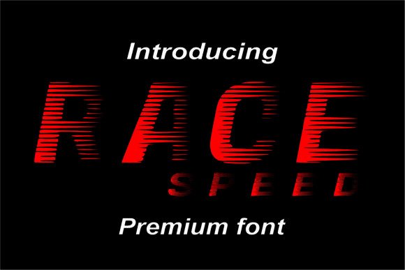 Boost Your Campaign with the Race Speed Typeface