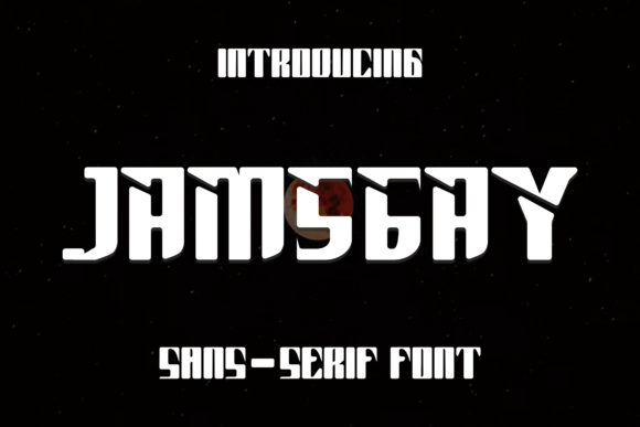 Bring Your Creations to Life with Jamsgay Font