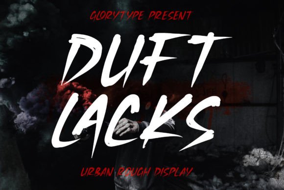 Duft Lacks Font for Web Design and Branding