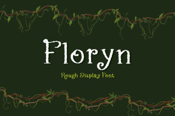 Floryn: A Whimsical Display Font for Editorial Magic