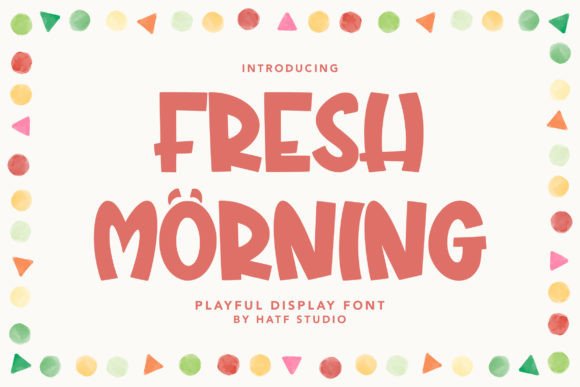 Fresh Morning Font for Professional Branding