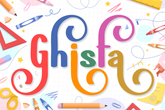 Ghisfa: A Playful Font for Professional Branding