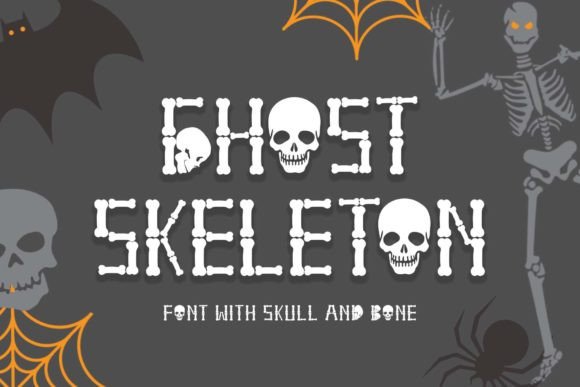Ghost Skeleton Font for Polished Branding
