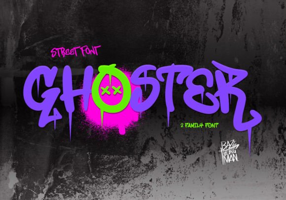 Ghoster: A Street-Art Inspired Display Font for Editorial Design