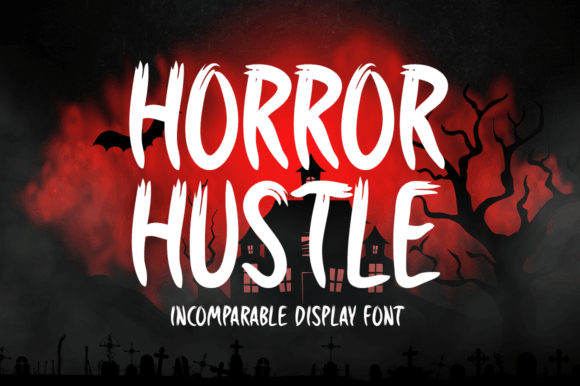 Horror Hustle Font for Halloween and Beyond