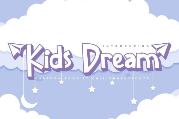 Kids Dream Font for Engaging Editorial Design