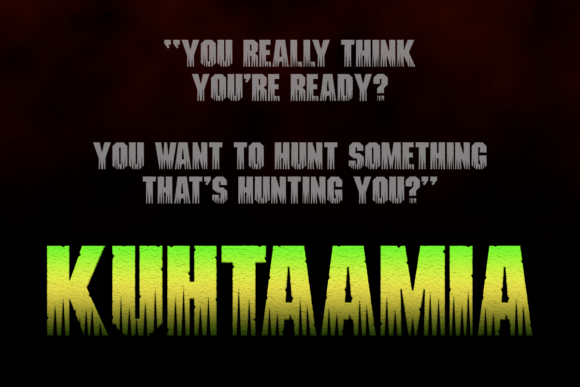 Kuhtaamia Display Font for Editorial Design