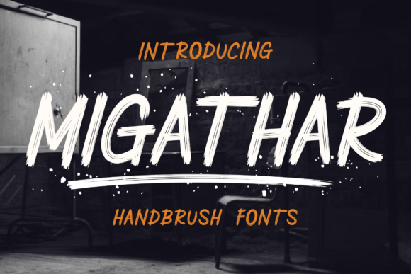 Migathar: A Bold Font for Small Business Branding