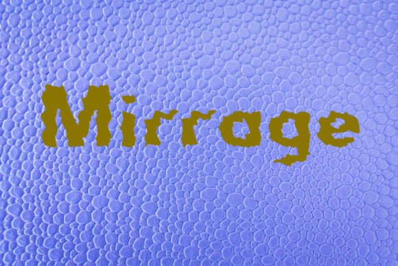 Mirrage Font for Editorial Design and Creative Projects