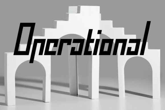 Operational: A Modern Font for Small Business Branding