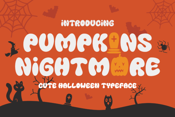 Pumpkins Nightmare Font Review for Brand Design