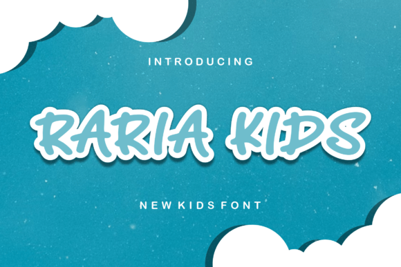 Raria Kids Font for Eye-Catching Brand Content