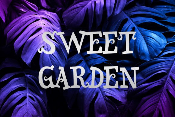 Sweet Garden Font for Handmade Creations