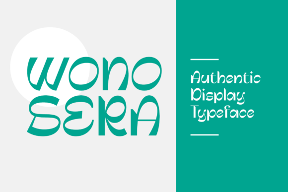 Wonosera: A Font That Elevates Your Brand’s Visual Story